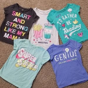 Girls summer tshirt starter pack